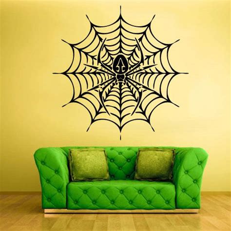 Wall Decals Decor Art Mural Sticker Spider Web By Stickersforlife 2899 Alternative Home