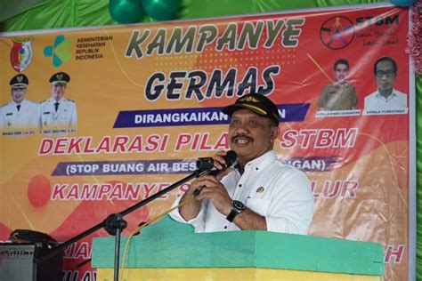 Buka Kampanye Germas Sekda Sigi Kades Kampanyekan Gerakan Hidup Sehat