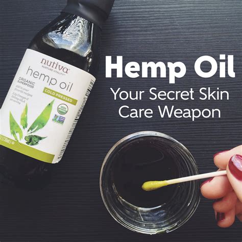 Hemp Oil Your Secret Skin Care Weapon Nutiva