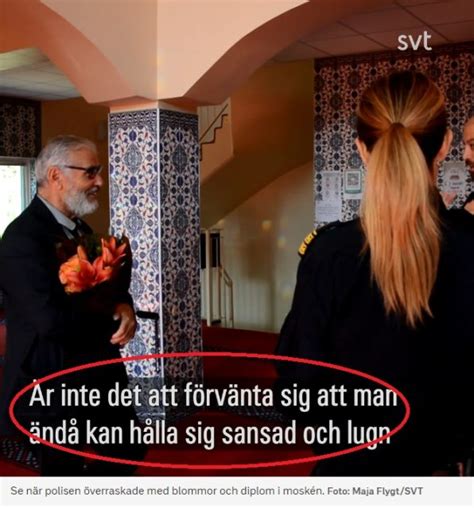 Polisen gav diplom till moskéledare för att muslimer inte kaosade