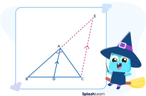 Angle Bisector Theorem: Definition, Formula, Proof, Examples