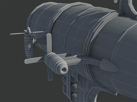 3d Model Red Alert Kirov Airship 1 Vr Ar Low Poly Cgtrader