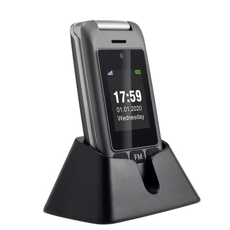 Manufacturer Artfone G6 4g Dect Phone With Volte Dual Lcd Flip Senior
