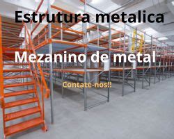 Mezanino De Estruturas Metalica Para Casa Nova Jaguari Estrutura Metalica