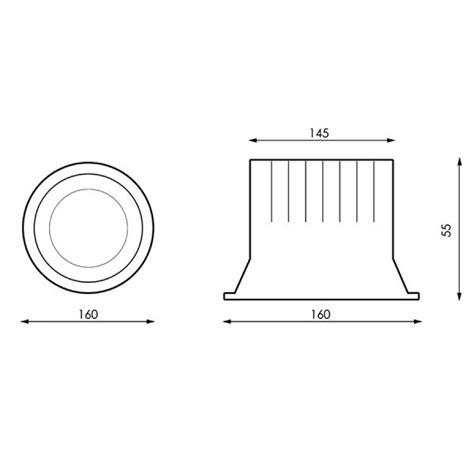 Foco Downlight Led Luxtar W Ugr Iluminashop