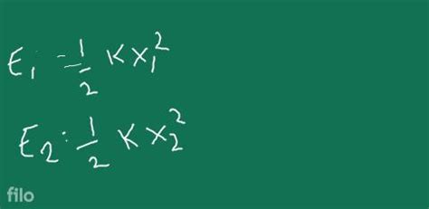 Solved Two Equal Masses Are Attached To The Two Ends Of A Spring Of Spr