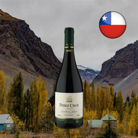 Pérez Cruz Limited Edition Syrah 2017 Center Gourmet Vinhos e