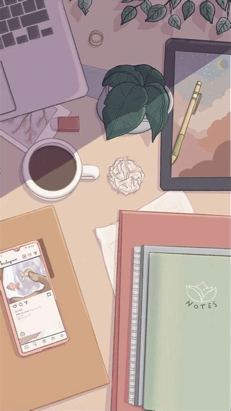 Aesthetic studying wallpaper | Fondos de pantalla de iphone, Pantalla ...