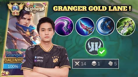 Tutorial Granger Gold Lane Pake Build Ini Auto Win Build Granger