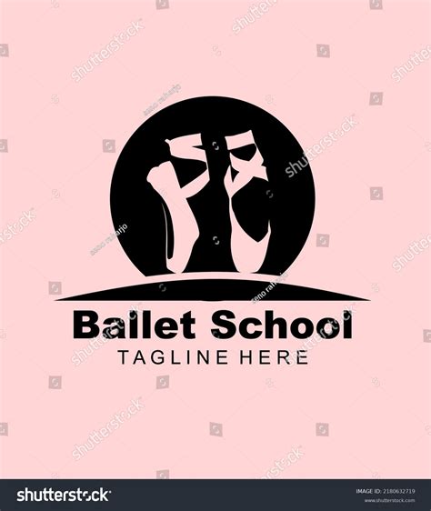 Ballet Logo Ballet School Dance Studio Stock Vector (Royalty Free ...