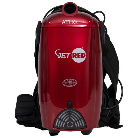 Atrix Jet Red 8 Qt Bagged Corded With HEPA Filter Multi Surface In Red