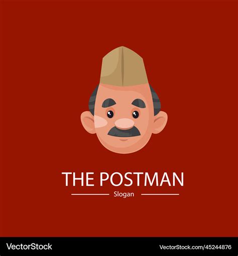 Postman mascot logo Royalty Free Vector Image - VectorStock