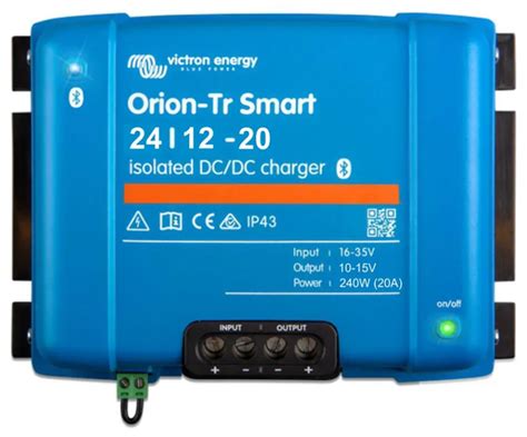 Produkt Dc Dc Nabíječka Orion Tr Smart 24 12 20a 240w Izolovaná