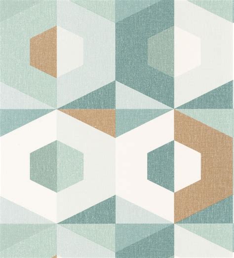 Papel Pintado Geom Trico De Hex Gonos Hexagon House