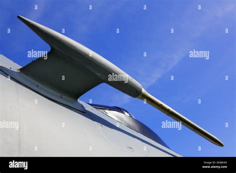 Jet Fighter Pitot Tube Stock Photo Alamy