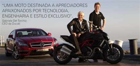 Moto Ducati Diavel Amg Special Edition A Parceria Entre A Ducati E A