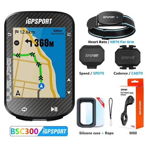 Igpsport Bsc300 Computador De Bicicleta Sem Fio Gps Veloc Metro Navega