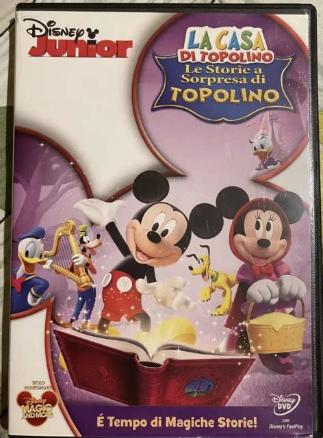 DVD DISNEY LA CASA DI TOPOLINO LE STORIE A SORPRESA DI TOPOLINO Usato