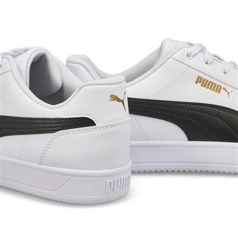 Puma Men S Caven Sneaker White Black Softmoc