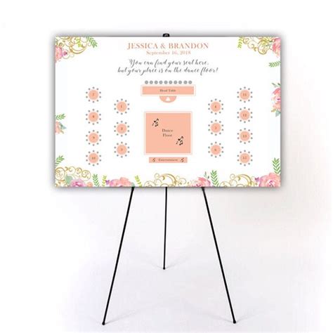 Wedding Chart Wedding Chart Template Wedding Chart - Etsy