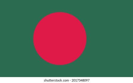 Bangladesh National Country Flag Official Sign Stock Illustration ...