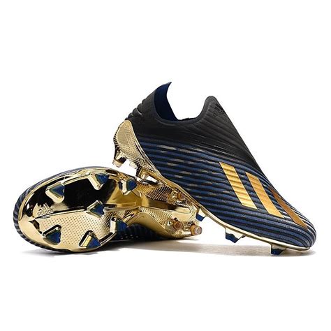 adidas X 19+ FG Soccer Cleats Inner Game Black Gold