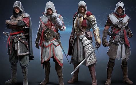 Download wallpapers Assassins Creed Identity, characters, warriors ...