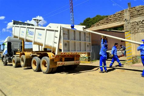 Agua Potable Hizo Entrega De Ca Os De Pvc Para Colaborar Con Las