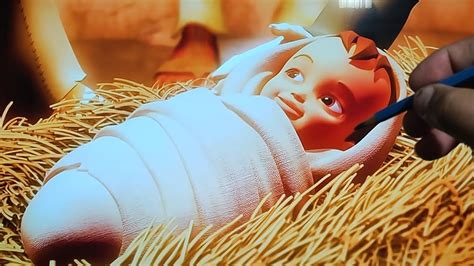 How To Draw Baby Jesus From Superbook The First Christmas Easy Step