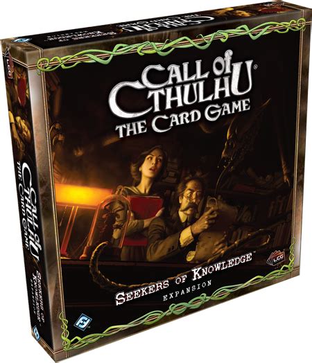 Fantasy Flight Seek Knowledge In The Call Of Cthulhu Card Game