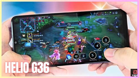 TCL 505 test game Liên quân Mobile Helio G36 giật lag không ổn định