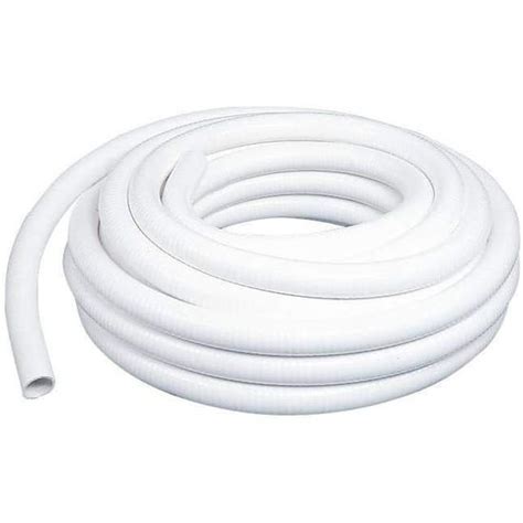 Couronne Rouleau M Mm Tuyau Piscine Pvc Blanc Pression Souple