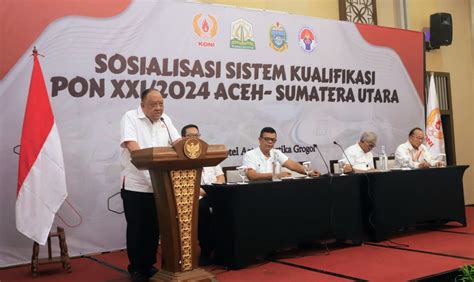 Ketum KONI Pusat Tegaskan Ambisi Tingkatkan Kualitas PON XXI 2024 Aceh