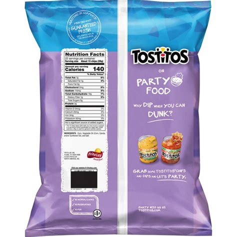 Tostitos Scoops Party Size 22 Oz Costco Food Database