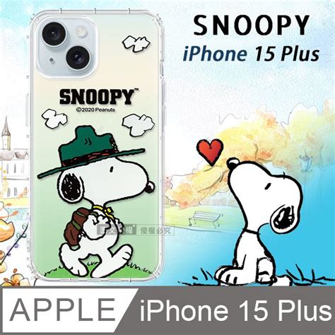 史努比snoopy 正版授權 Iphone 15 Plus 67吋 Pchome 24h購物