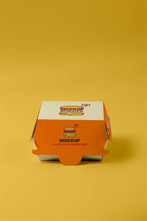 Psd Fast Food Packing Mockup