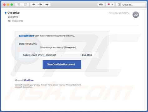 Onedrive Email Scam Removal And Recovery Steps Updated