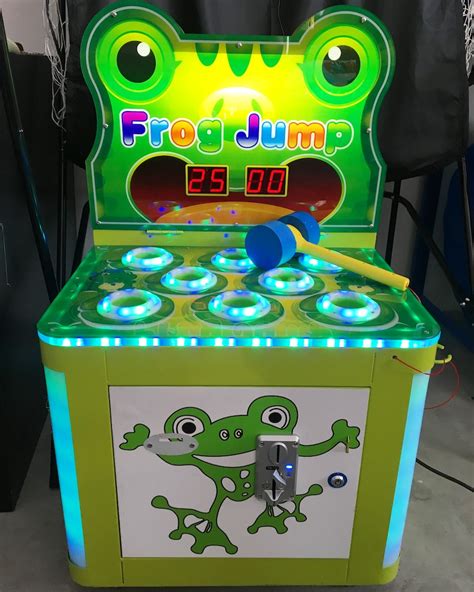 Whack a Mole Frog Arcade Rental | Game Master