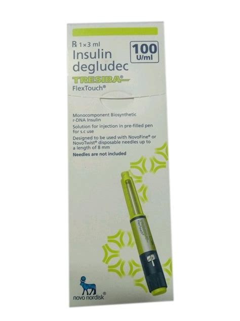 Tresiba Flextouch Insulin Degludec Novo Nordisk At Rs 1630 Box In Thane