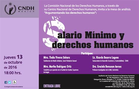 CNDH en México on Twitter El próximo JUEVES 13 de octubre hablemos de