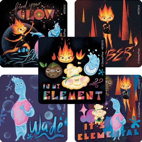 Disney/Pixar Elemental Stickers