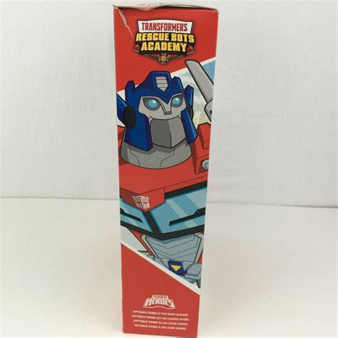 Optimus Prime Playskool Heroes Transformers Rescue Bots Academy Mega