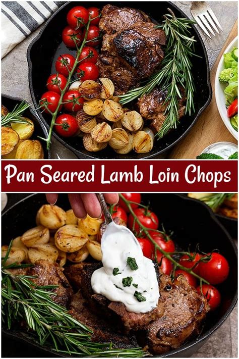 Lamb Loin Chops Recipe Cast Iron • Unicorns In The Kitchen