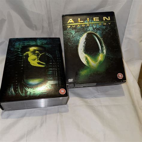 Alien Quadrilogy DVD 2003 9 Disc Boxset Complete Aliens Collection