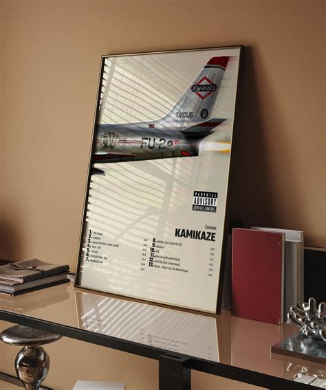 Eminem Kamikaze Album Cover Poster Music Poster Home Decor - Etsy