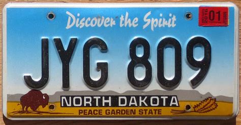 2016 North Dakota vg | Automobile License Plate Store: Collectible ...