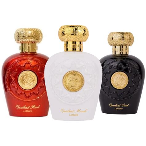 Pachet Parfumuri Lattafa 100 Ml Opulent Musk Opulent Red Opulent Oud