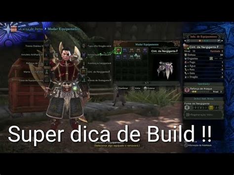 Monster Hunter World Build Lâmina Dínamo YouTube