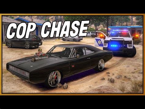 Gta Roleplay Fast Furious Police Chase Redlinerp Youtube