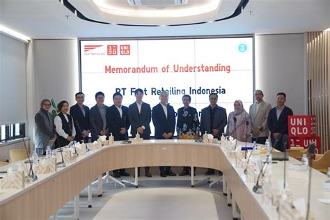 ITB Dan PT Fast Retailing Indonesia Uniqlo Tandatangani MoU Untuk